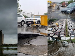 सैलाब में डूबती, रेंगती बेबस दिखी साइबर सिटी? मॉनसून की पहली ही बारिश ने खोली गुरुग्राम की पोल