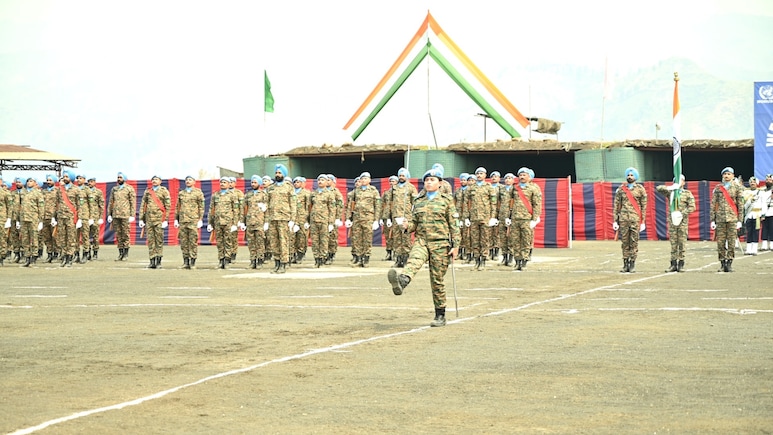 Indian Army Peacekeepers Get UN Medals For Service In Conflict-Hit DR Congo