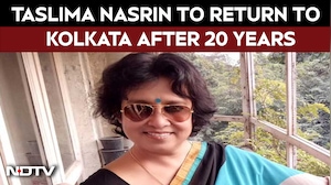 Taslima Nasrin To Return To Kolkata After 20 Years For Literary Event