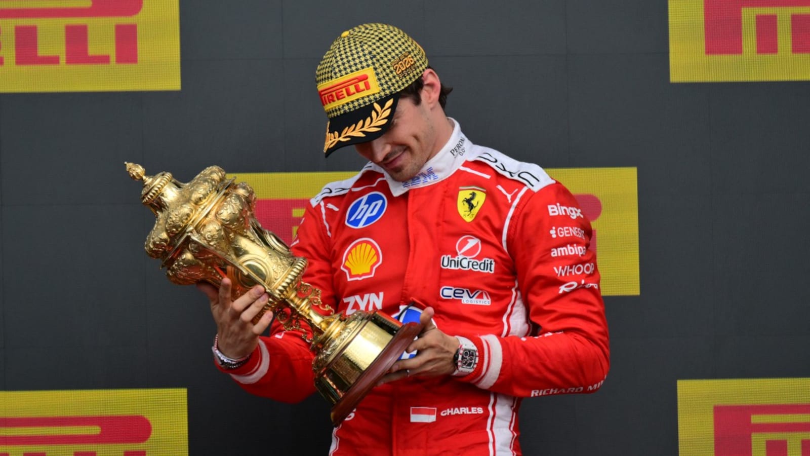 Charles Leclerc Delivers Ferraris 250th F1 Win With Victory In British GP