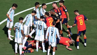 Argentina Star Involved In Row, Almost Comes To Blows With Spain Players