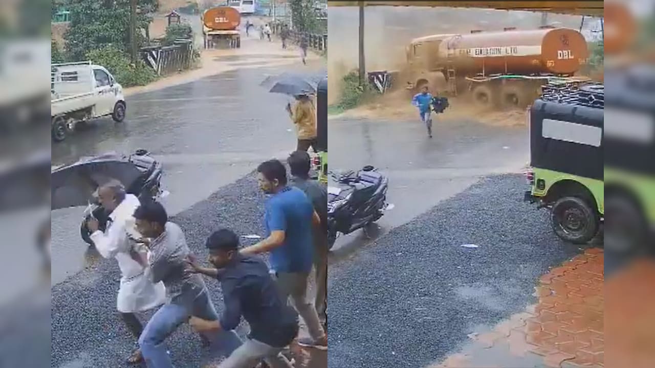 100 फीट गहरी खाई में गिरा टैंकर और बाल-बाल बचे लोग: केरल के कठिन इलाकों की भयावह सच्चाई