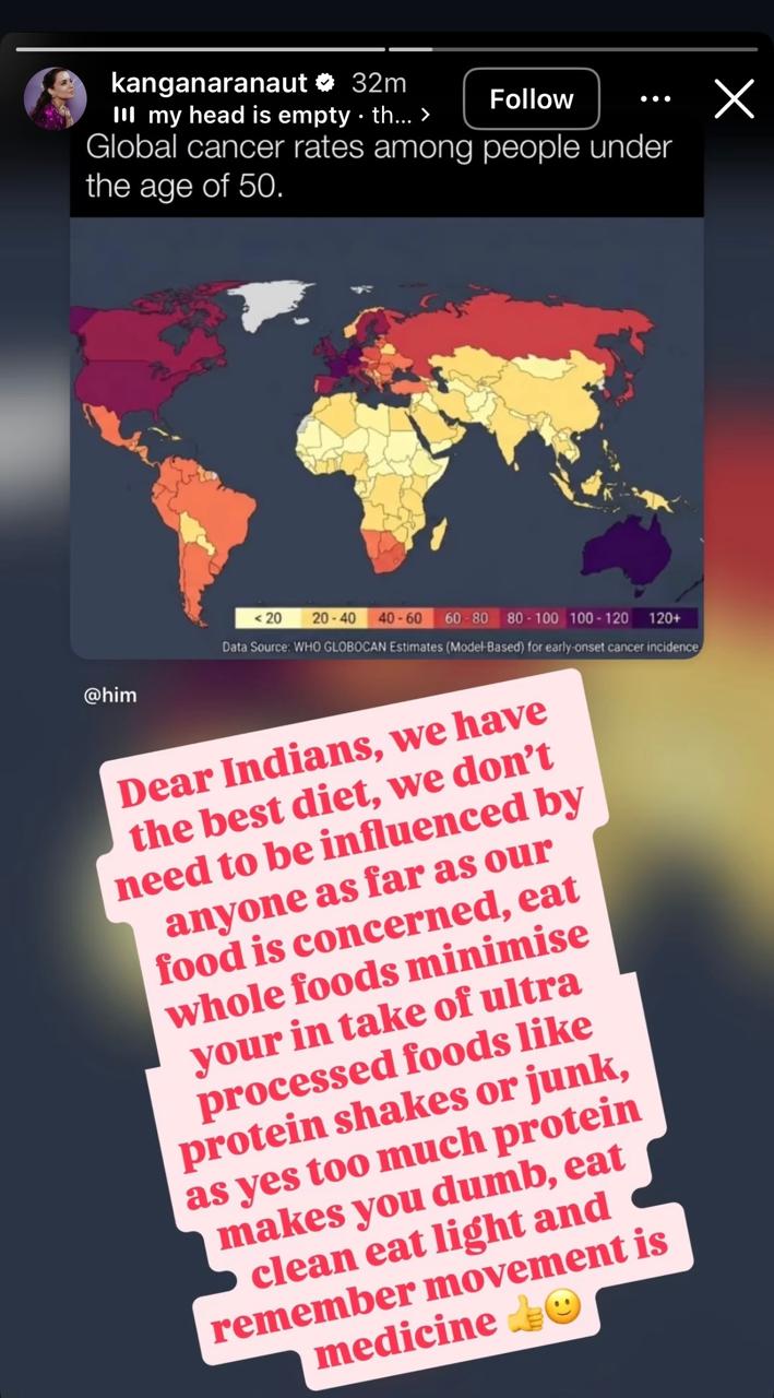 Kangana Ranauts Viral Cancer Story