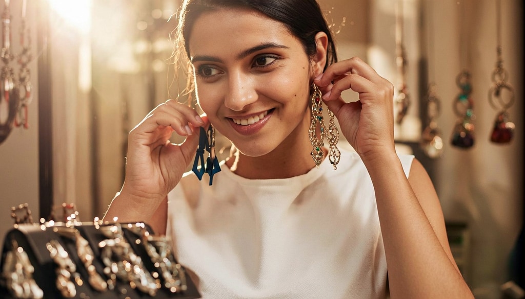 These five statement earring styles seamlessly adapt to complement every single look you own. These five statement earring styles seamlessly adapt to complement every single look you own.