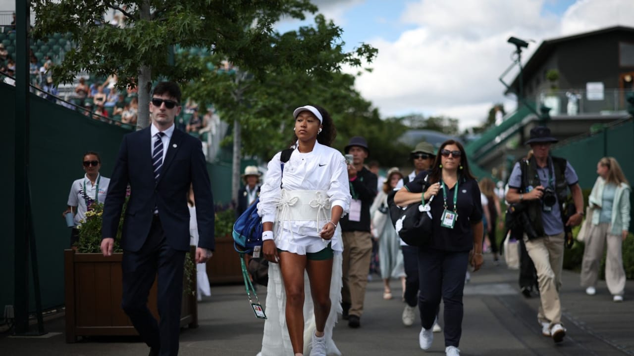 Naomi Osaka Shows Off Another Fashion Creation Before Reaching Wimbledon 3rd Round