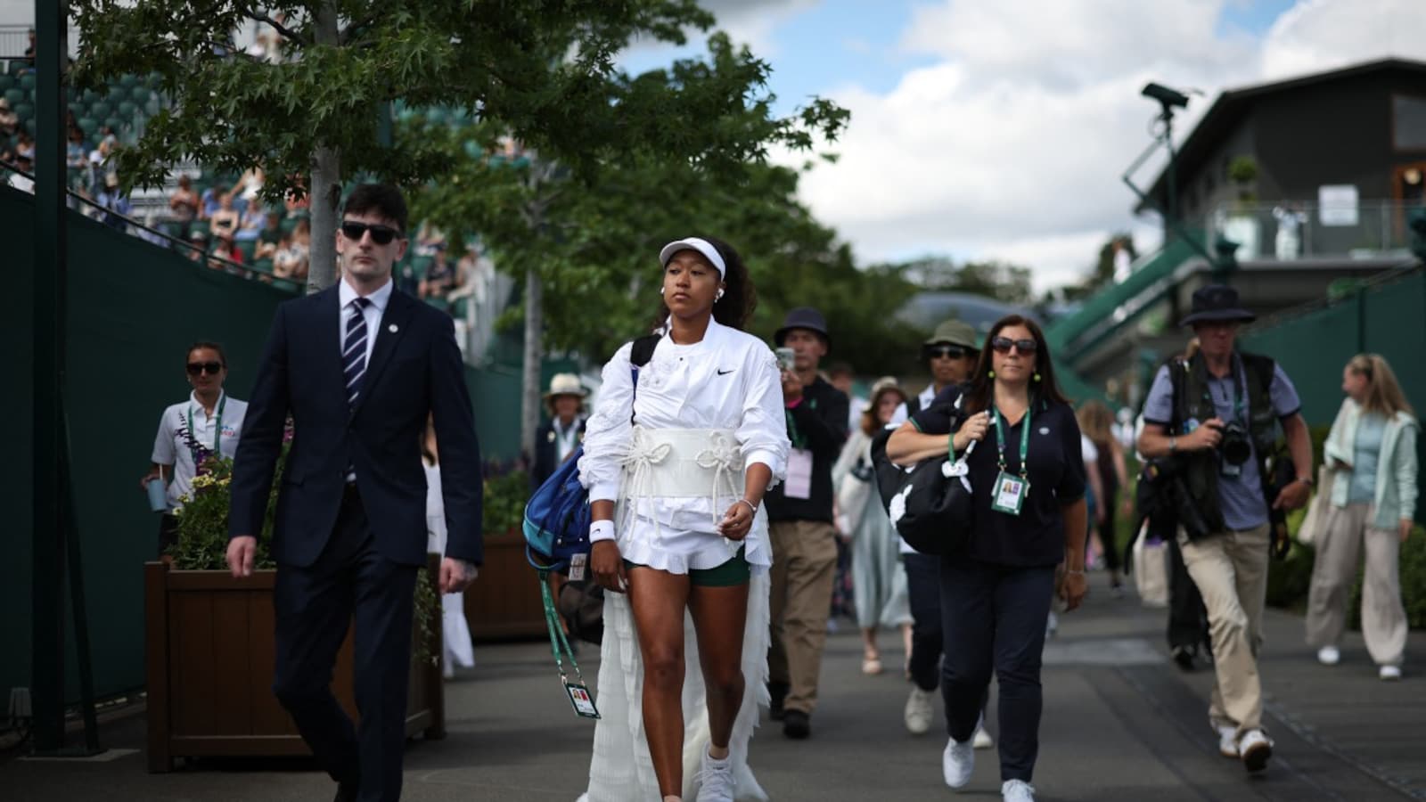 Naomi Osaka Shows Off Another Fashion Creation Before Reaching Wimbledon 3rd Round
