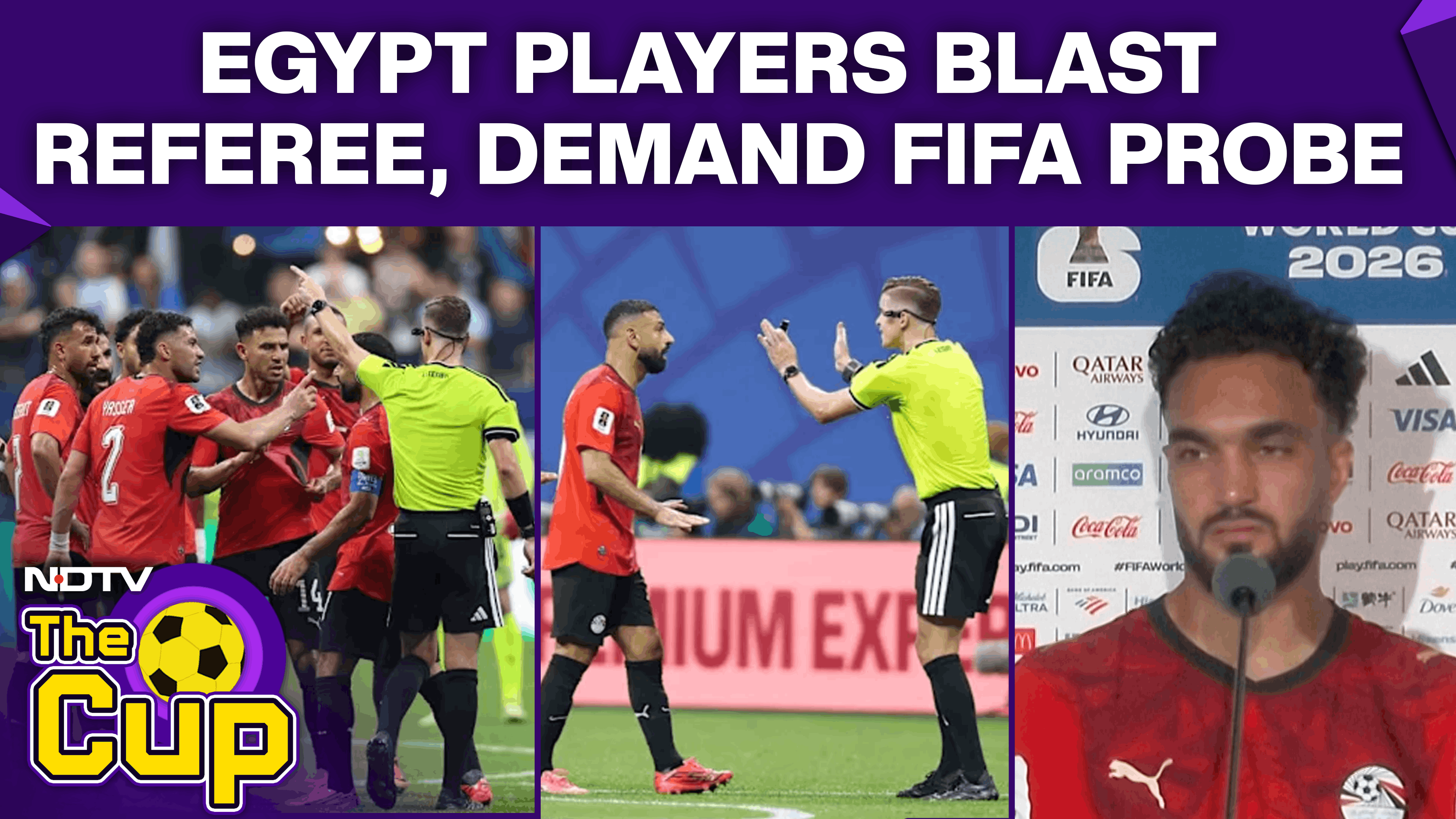 Argentina vs Egypt | Egyptian Players Blast The Referee, Blame Him For 3-2 Loss To Argentina