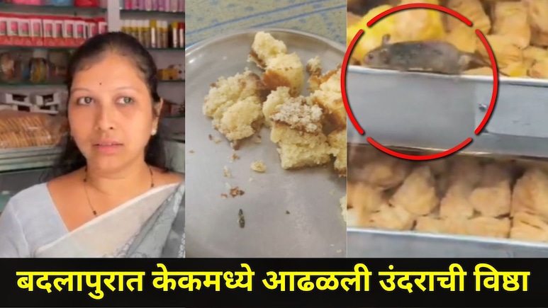 Badlapur News: बदलापुरात केकमध्ये आढळली उंदराची विष्ठा! नगरसेविकेला झाल्या उलट्या,  FDA टीम बेकरीत दाखल
