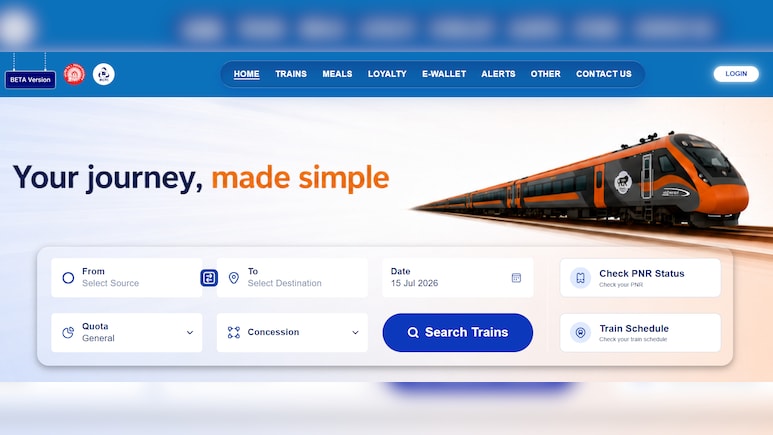 New IRCTC Website Beta Version Is Now Live: Here's The Direct Link To Access The New Look Portal