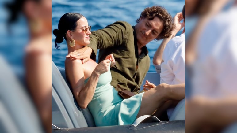 Katy Perry And Justin Trudeau's Intimate Moment During South Of France Trip Goes Viral