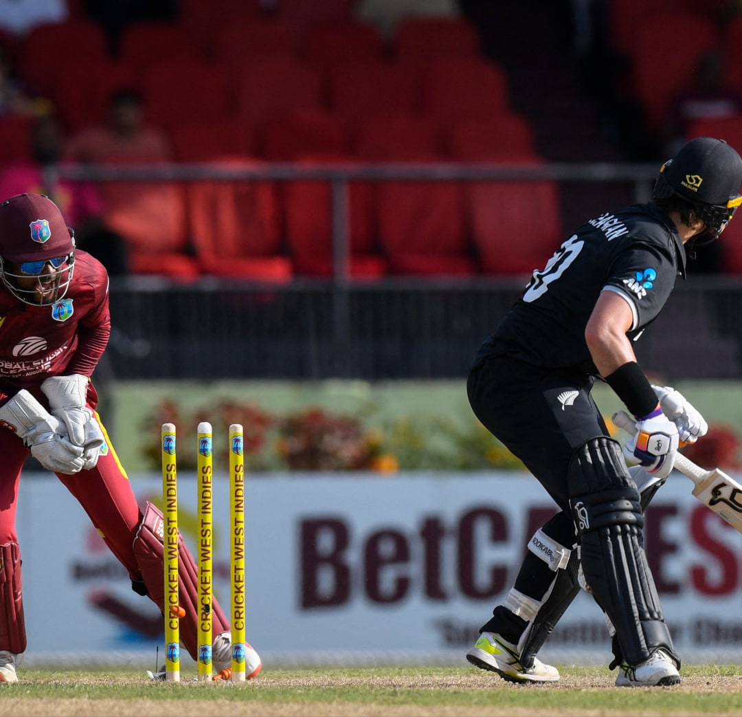 West Indies begin ODI series with seven-wicket win over New Zealand in Guyana