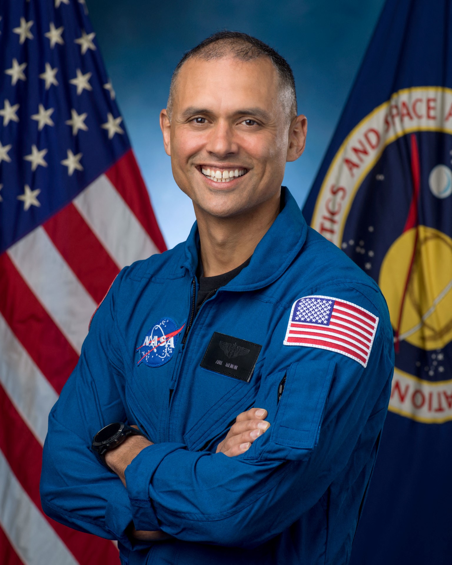 Anil Menon at the Goddard Space Flight Center in Greenbelt, Maryland on December 3, 2021 Anil Menon at the Goddard Space Flight Center in Greenbelt, Maryland on December 3, 2021