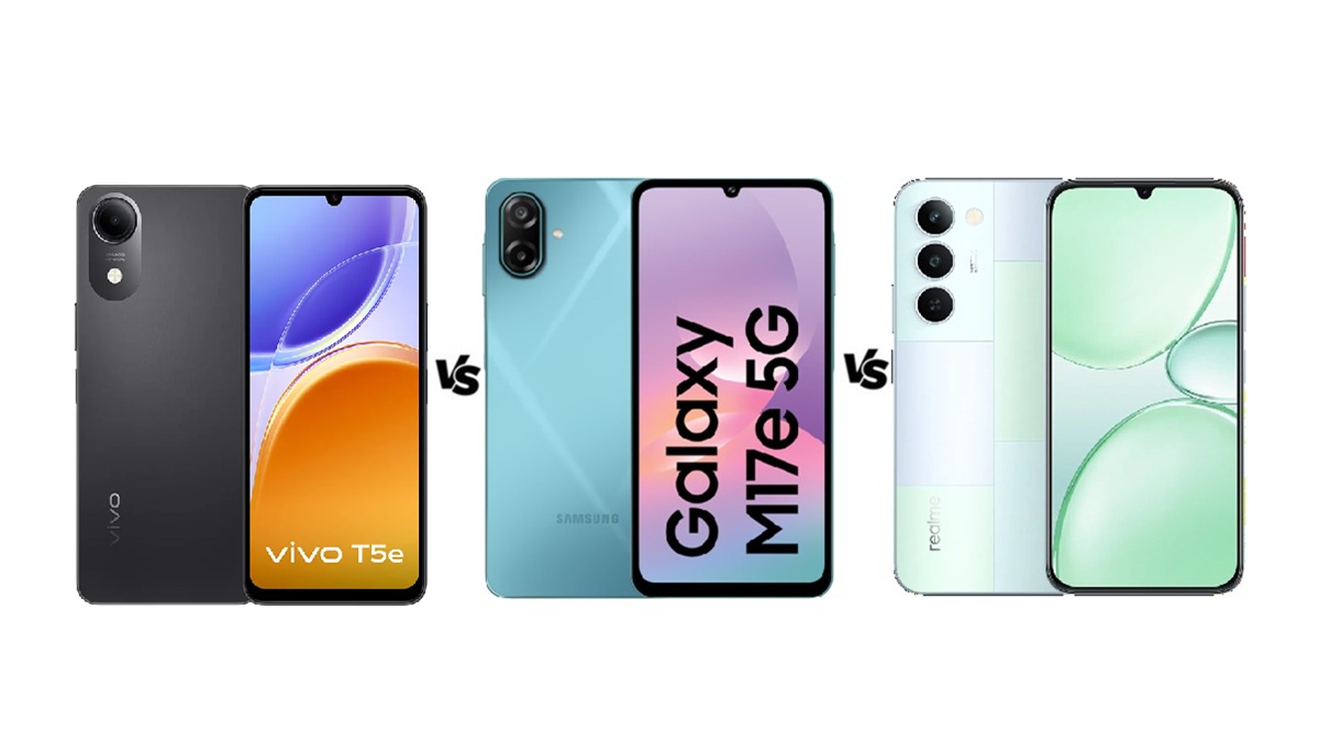 Vivo T5e vs Samsung Galaxy M17e 5G vs Realme P4 Lite 5G: तीनों में से कौन सा है बेस्ट?