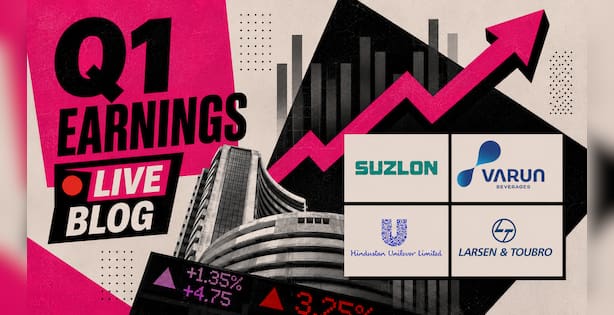 Q1 Results Live: HUL Misses Estimates; L&T, Varun Beverages, Suzlon Energy In Focus