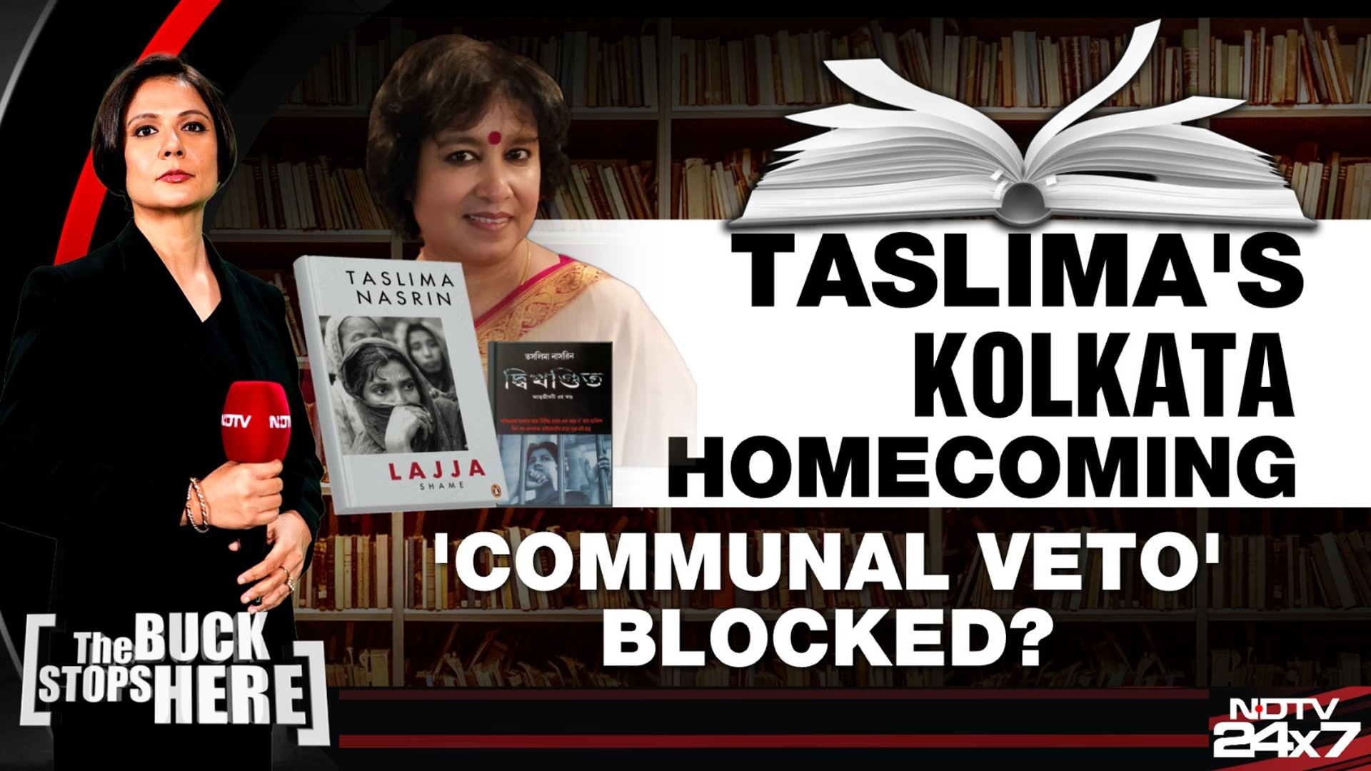 Taslima's Kolkata Homecoming: 'Communal Veto' Blocked?