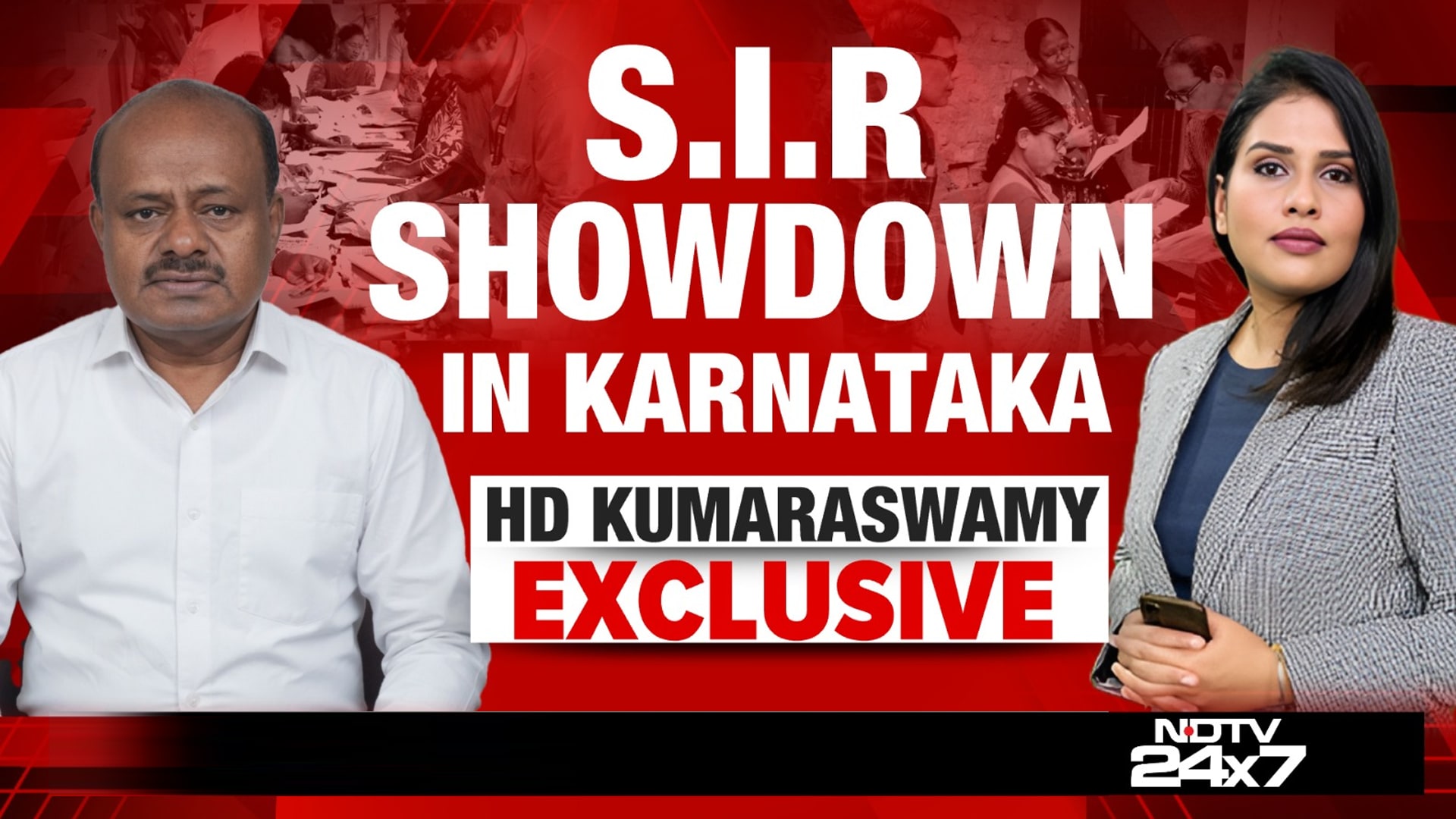 HD Kumaraswamy on SIR Row, DK Shivakumar & Karnataka Politics