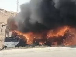 Bus Collision In Syria Kills 35 And Injures Dozens