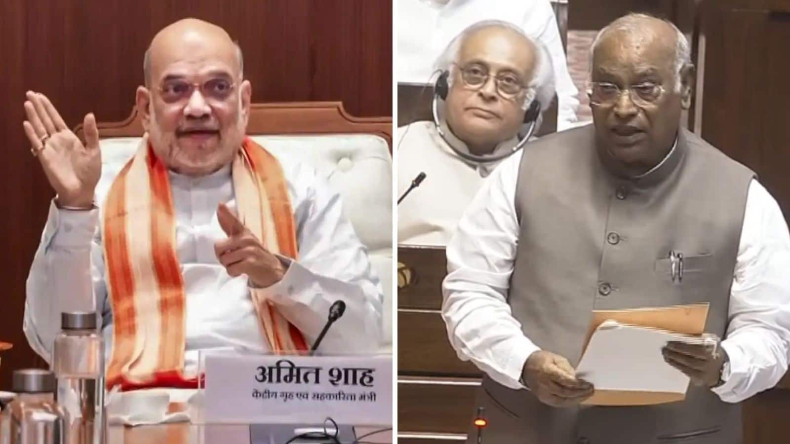 ‘Threatening Violence’: BJP Over M Kharge’s Remark On Amit Shah In Parliament