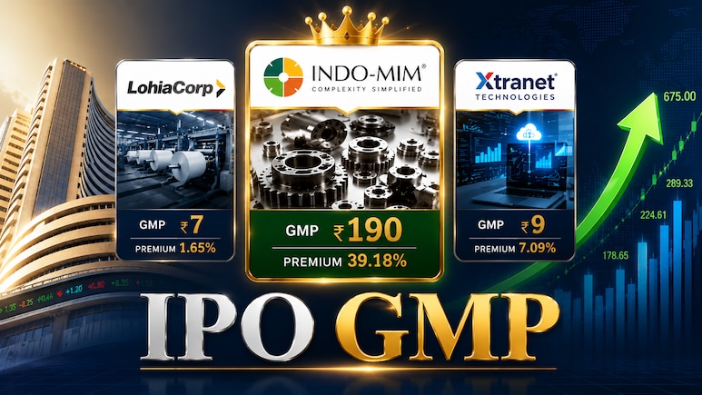 IPO GMP Today: Indo-MIM Leads With 39% Premium As Lohia Corp, Xtranet IPOs Close Today