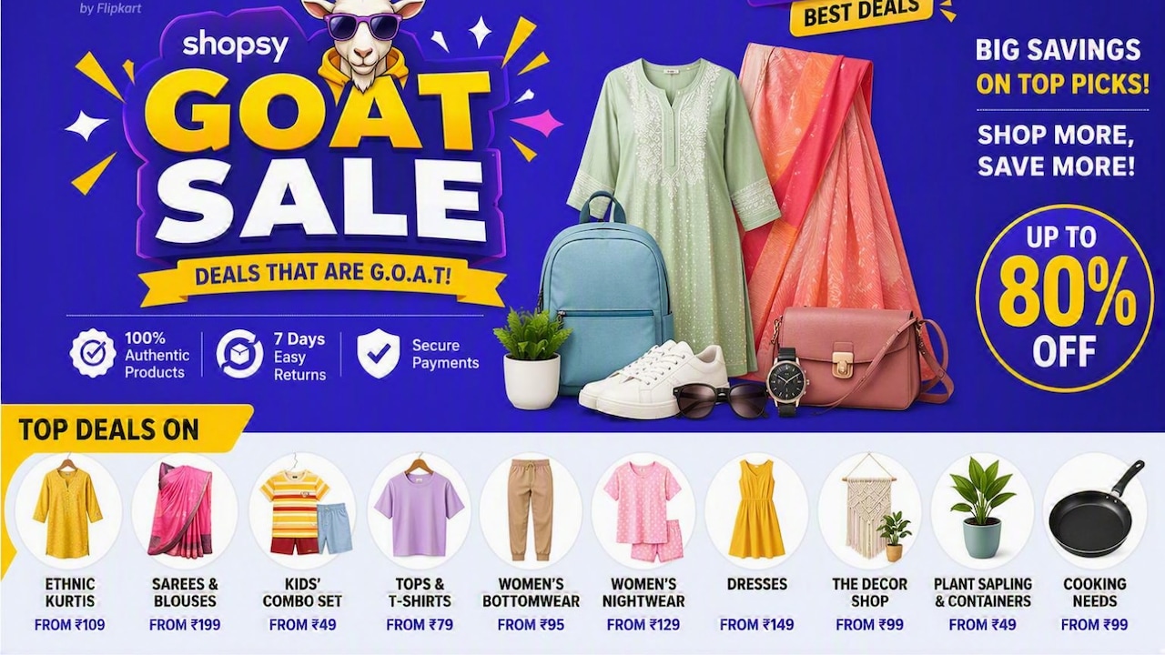 Which deals do you want to grab from Shopsy GOAT Sale?