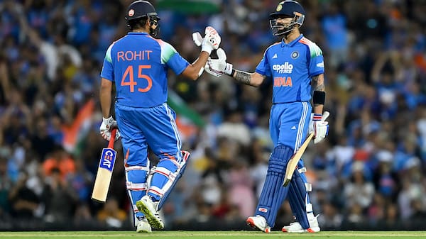 Kohli's Hits 50 In Style After Rohit's Dismissal, India Solid