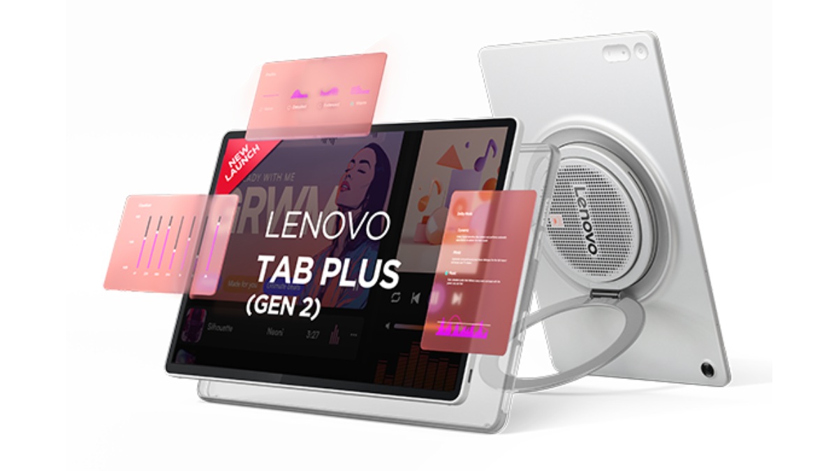 9 JBL स्पीकर्स और 10,200mAh बैटरी वाला Lenovo Tab Plus Gen 2 भारत में लॉन्च, जानें कीमत