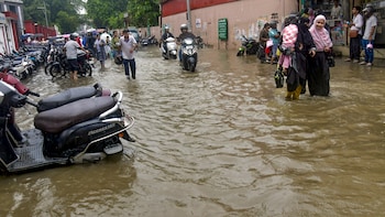 Flash Floods Hit Jammu & Kashmir's Rajouri, Hundreds Shifted To Safer Places Amid Heavy Rainfall