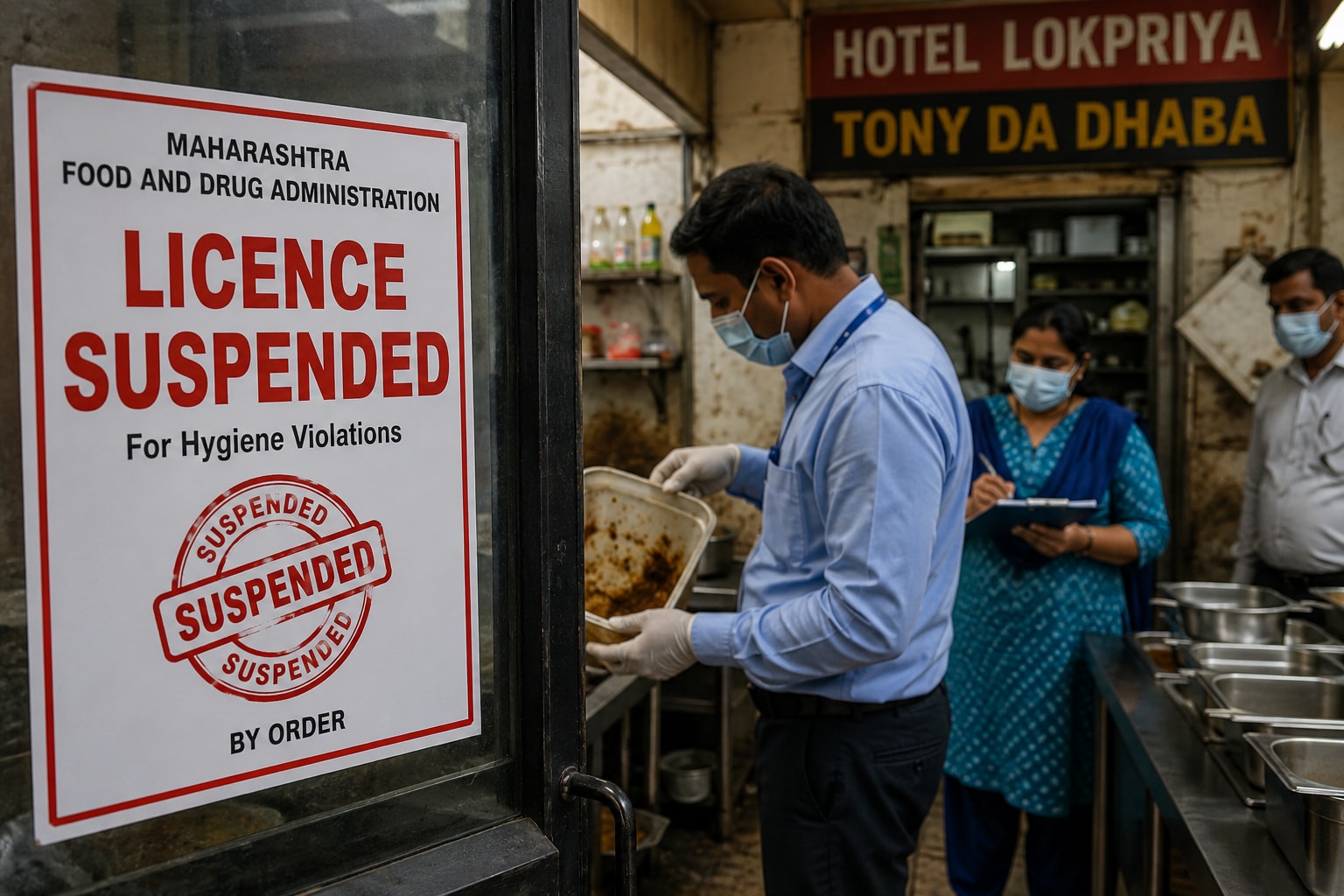 FDA Cracks Down On Pune Eateries: 30+ Inspected,  Six Licences Suspended