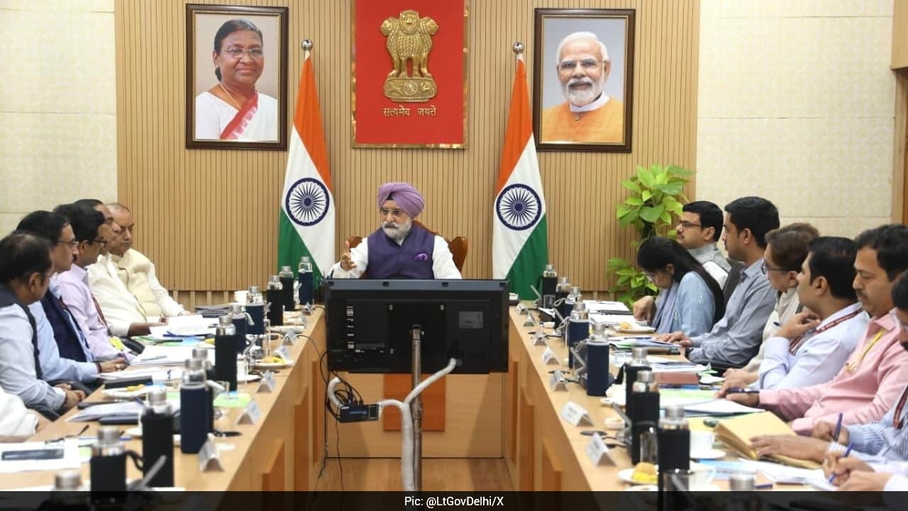 Delhi Lt Governor Orders Citywide Drone-Led Anti-Encroachment Drive