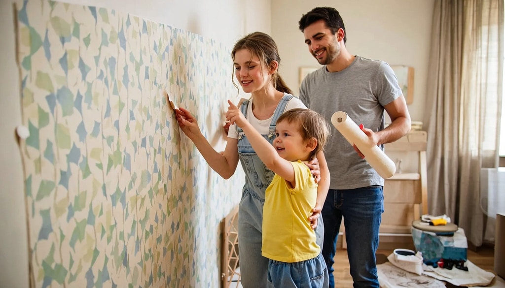 These five peel-and-stick wallpapers update your walls with textures and vintage prints easily.