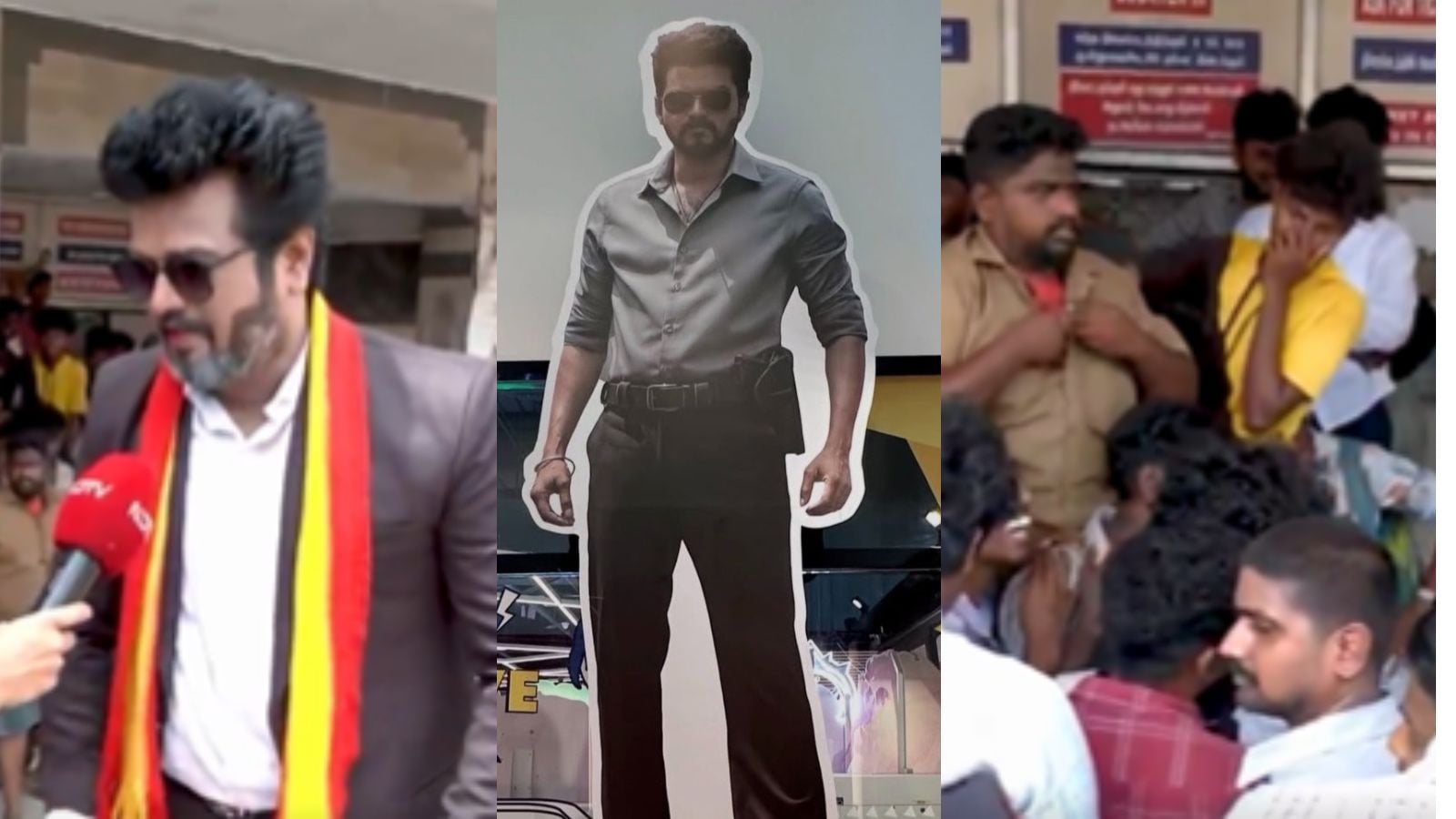 Jana Nayagan Mania Goes Global: Giant Vijay Cutout In Singapore To Long Ticket Queues In Chennai