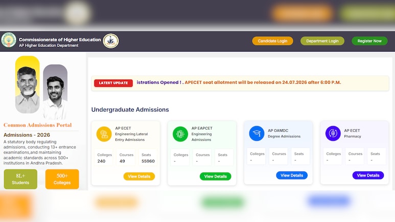 AP ECET 2026 Round 1 Seat Allotment Result To Be OUT Today: Check Direct Link And Eligibility Criteria