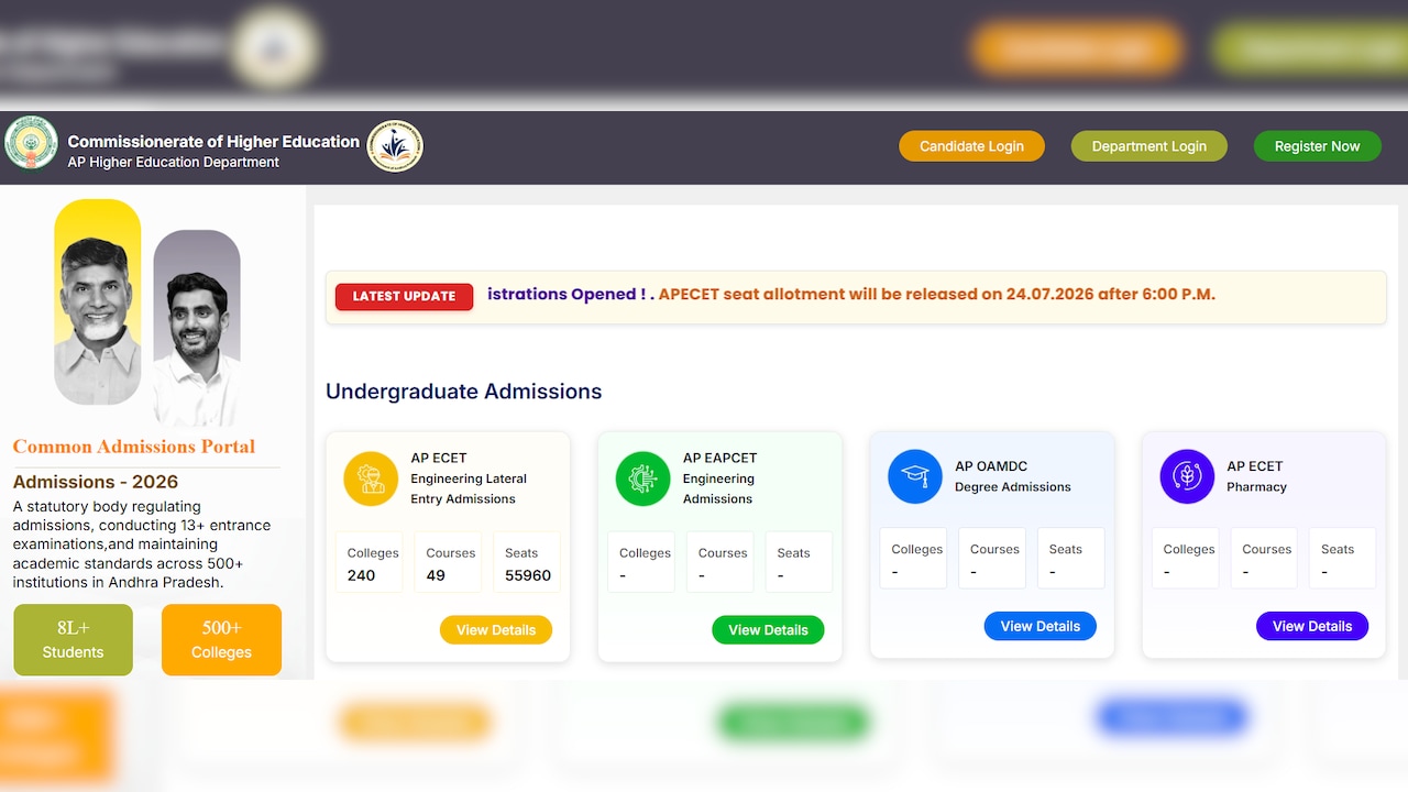 AP ECET 2026 Round 1 Seat Allotment Result To Be OUT Today: Check Direct Link And Eligibility Criteria