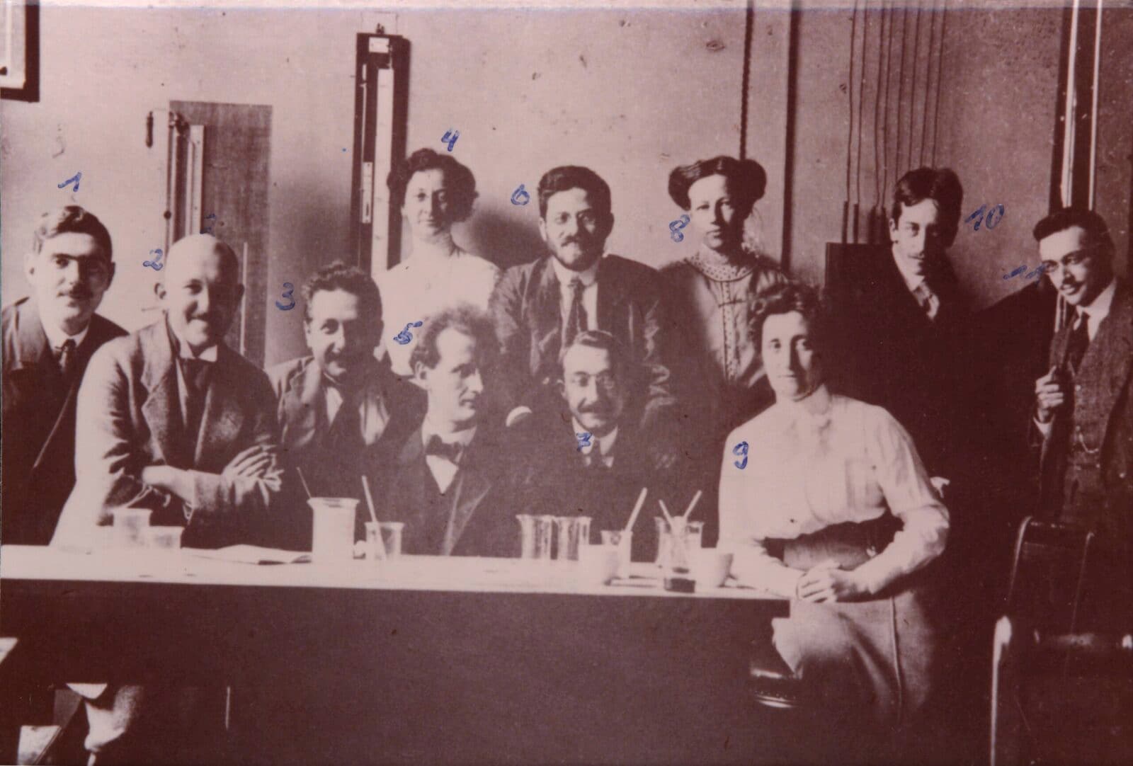 Albert Einstein with colleagues at ETH Albert Einstein with colleagues at ETH