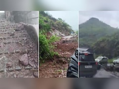 Pune Rains Wreak Havoc: Massive Landslides Hit Varandha Ghat, Sinhagad Fort; Tourist Entry Closed
