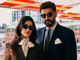 Siblings Janhvi And Arjun Kapoor Twin In Ralph Lauren At India vs England Match In London
