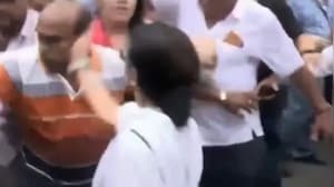 Mamata Banerjee Slaps Man Amid Trinamool vs BJP At Kolkata Rally
