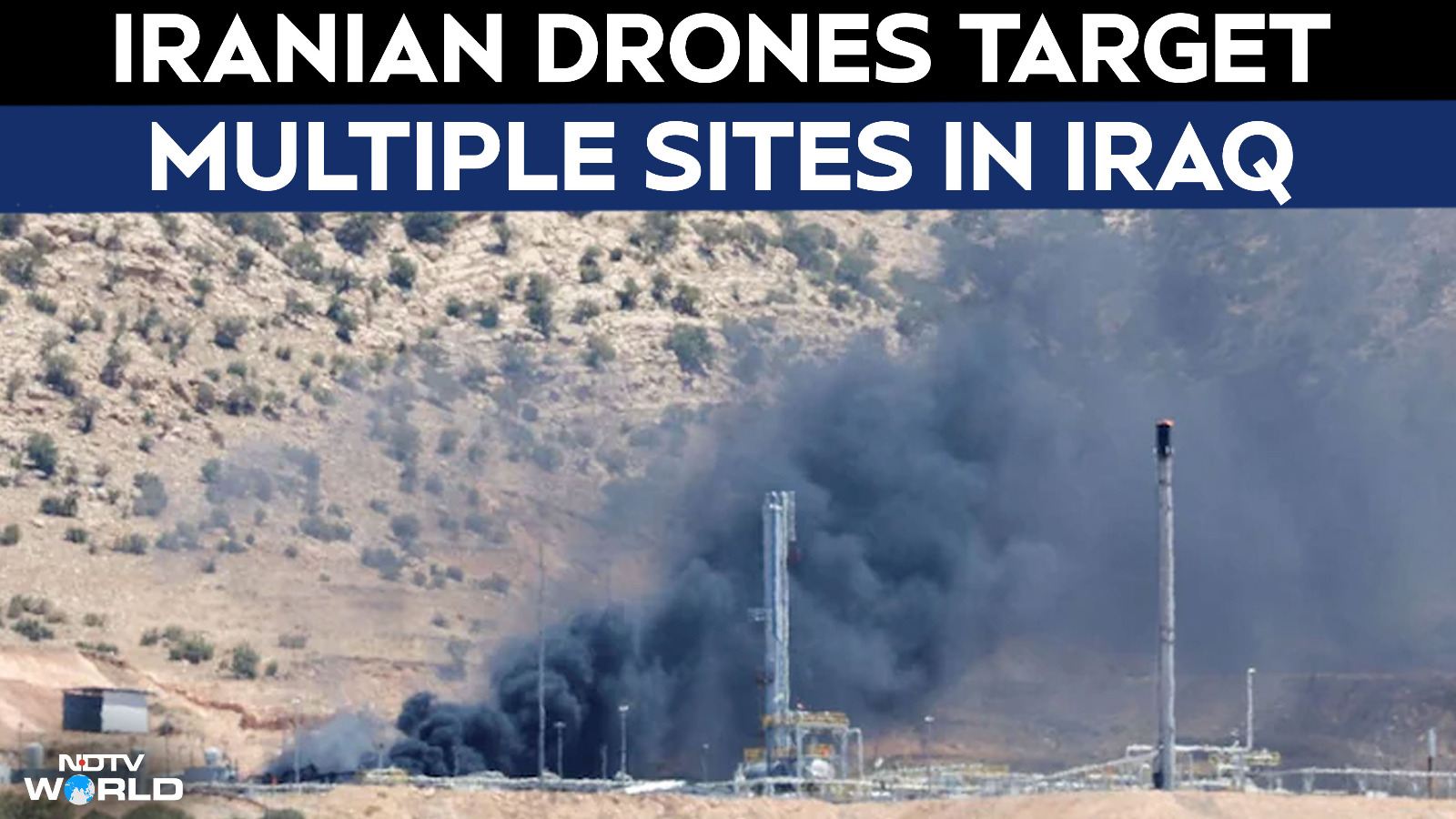 US-Iran News | Iranian Drones Strike Erbil Near US Consulate In Northern Iraq