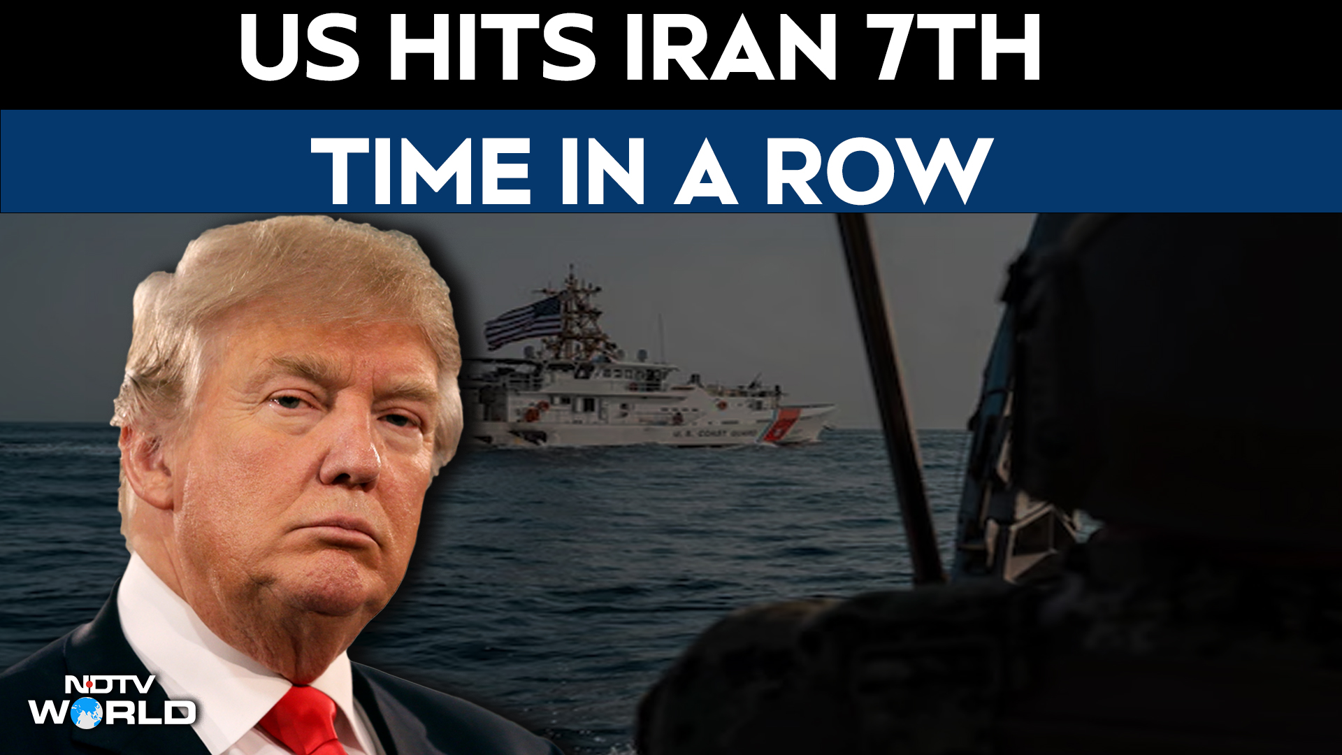 US Hits Iran 7th Night In Row, Tehran Replies With "No Border Safe" Warning