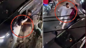 Bengaluru Road Rage Caught On Camera: Cab Driver Attacks Motorist With Iron Rod