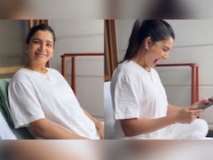 Pregnant Samantha's Reaction After Raj Nidimoru Reveals That <i>Maa Inti Bangaraam</i> Entered The Rs 100 Crore Club Goes Viral