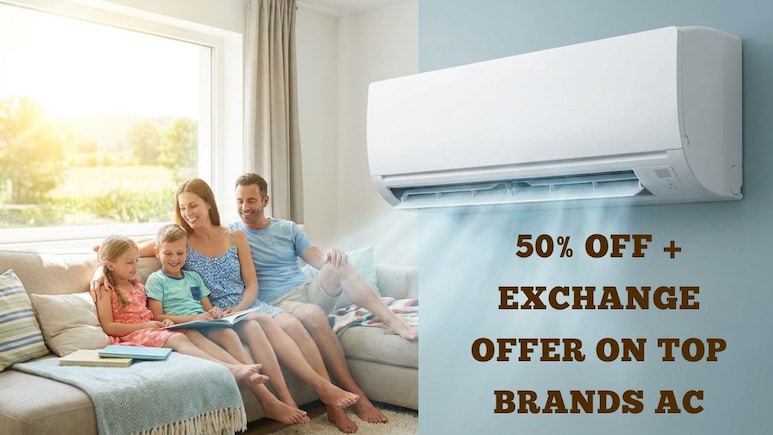 50% तक की छूट के साथ एक्सचेंज ऑफर, डबल फायदे में खरीदें LG, Godrej, Carrier के AC, कीमतें देख नहीं होगा यकीन