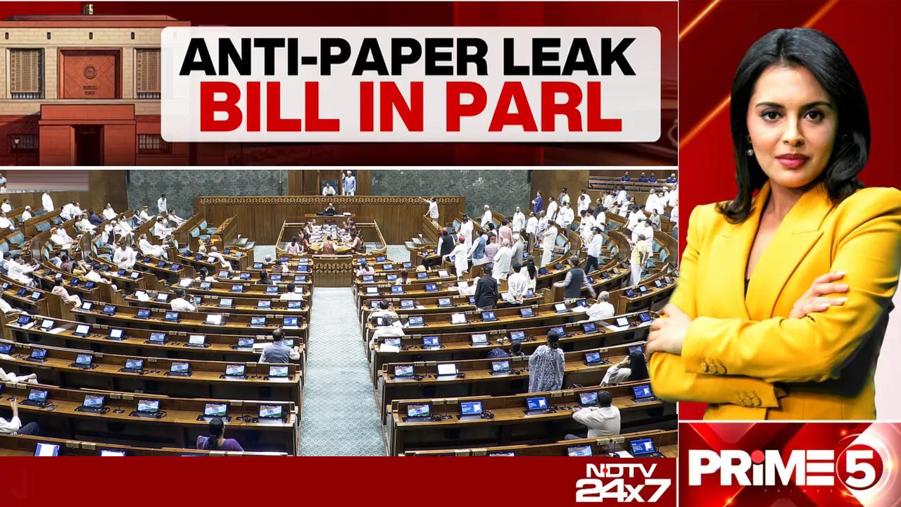 Opposition Ruckus Forces Adjournment As Anti-Paper Leak Bill Reaches Lok Sabha