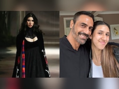 Arjun Rampal's Daughter Myra Turns Heads At India Couture Week In Rohit Bal Couture, Dad Reacts With 'Love'
