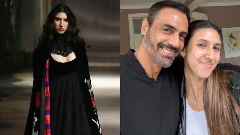 Arjun Rampal's Daughter Myra Turns Heads At India Couture Week In Rohit Bal Couture, Dad Reacts With 'Love'