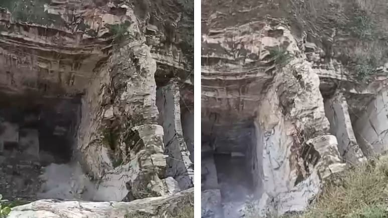 राजस्थान के मकराना में मार्बल की एक दर्जन खदानें ढहीं, जाखली मार्ग का एक हिस्सा भी समाया
