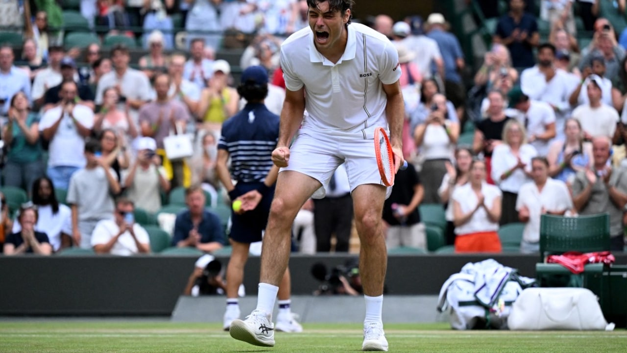 Taylor Fritz Powers Past Alexander Bublik, Into Wimbledon Last Eight Again