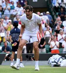 Taylor Fritz Powers Past Alexander Bublik, Into Wimbledon Last Eight Again