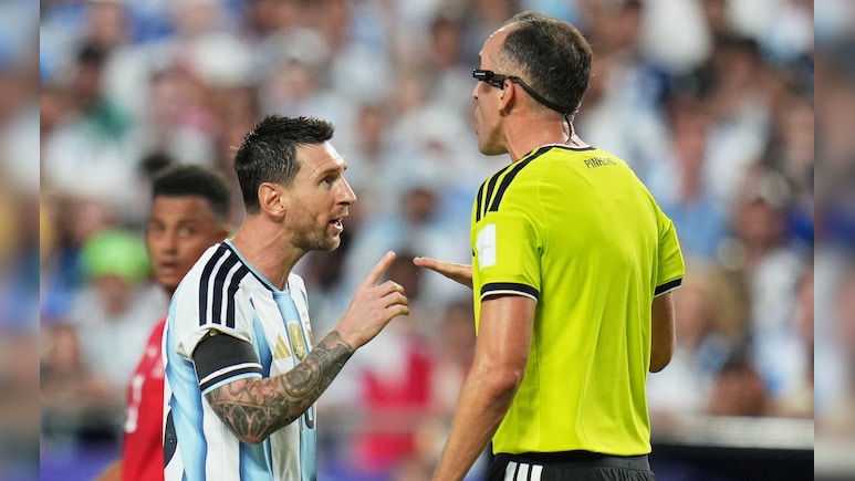 'Speak To Me Properly': Messi's Heated Exchange With Referee Trends After Argentina Win