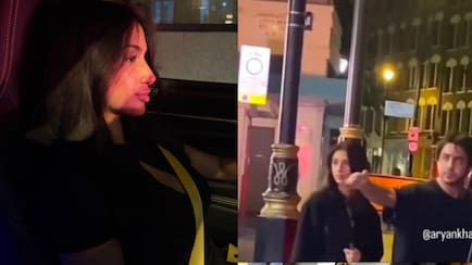 Aryan Khan's Day Out With A Mystery Woman In London Sparks Dating Rumours